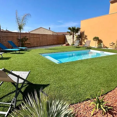 Ensemble Et Piscine Proche Tatil Evi Valras-Plage