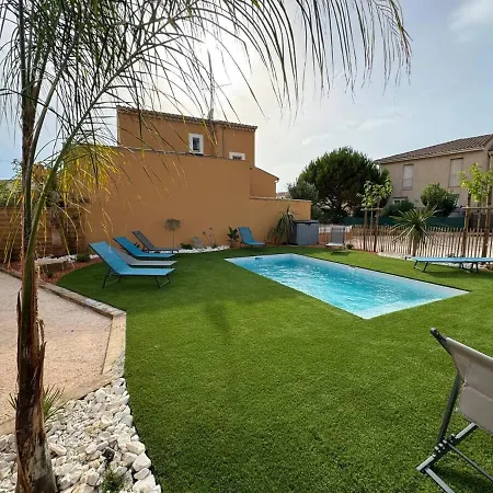 Ensemble Et Piscine Proche * Valras-Plage